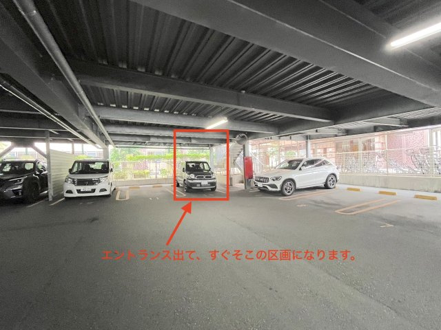 エバーライフパセオ博多南センターコートの駐車場