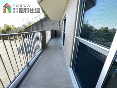 【バルコニー】 | サンヴェール朝霧ヶ丘A棟
