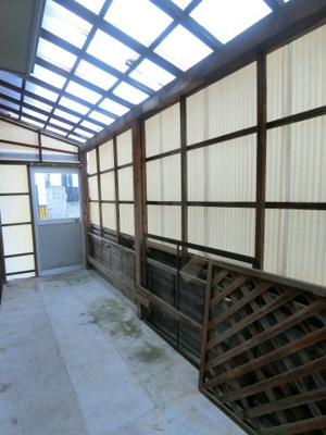 【バルコニー】 | 旗ヶ崎1丁目貸家