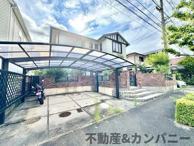 松山市白水台６丁目の中古一戸建の外観|外観は落ち着いています
