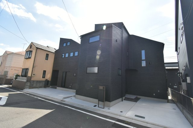 永福2丁目・新築戸建・A号棟の前面道路含む現地写真