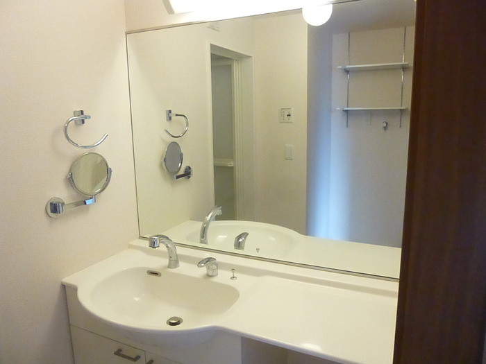 ラコルトの洗面所