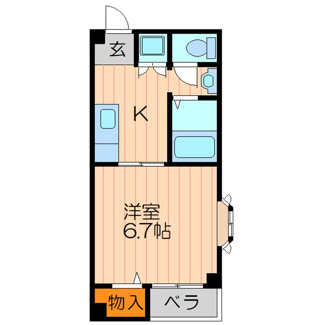 【間取り】 | パルコート門真本町