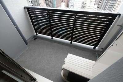 【バルコニー】 | アーバネックス南新町 | お洗濯にも便利なバルコニー付き