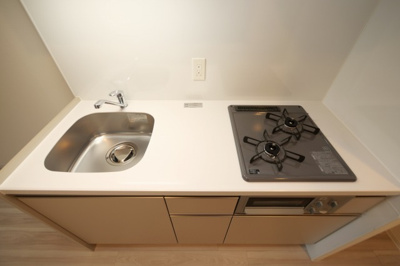 【キッチン】 | アーバネックス南新町 | コンパクトなキッチンで掃除もラクラク