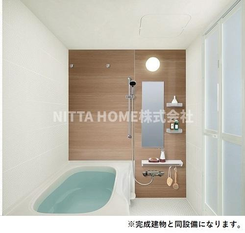 メゾン・シャトンⅠの浴室|【完成イメージ】１坪風呂☆追炊き機能＆浴室乾燥機付き◎
