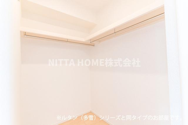 メゾン・シャトンⅠの収納|【完成イメージ】ウォークインクローゼット付き(*^^)