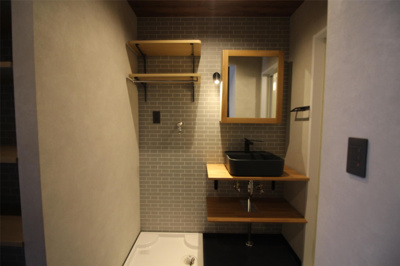 【洗面所】 | ユーミーマンション小杉 | ランドリー可動棚付き