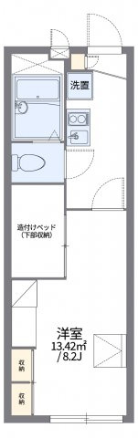 レオパレスヒロの間取り