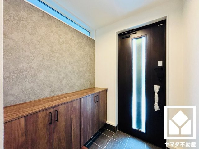 大津市大江４丁目　1号地の玄関