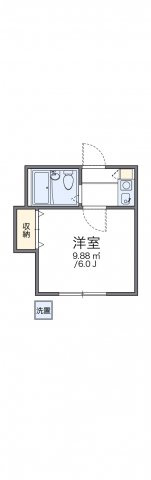 レオパレス岡崎公園の間取り