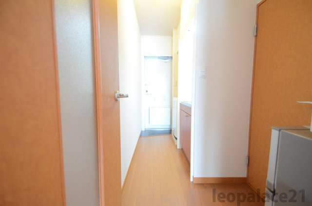 レオパレスコンタディーノ　オカザキの玄関