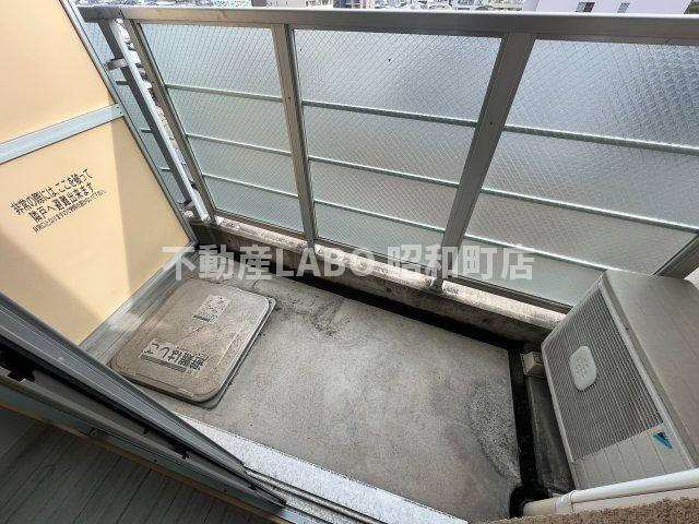 プライムタワー阿倍野40のバルコニー