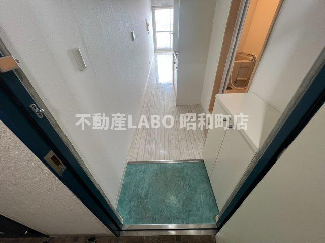 プライムタワー阿倍野40の玄関