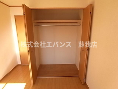 【収納】 | グレイスタウン蘇我D | 大きなものも収納できそうです