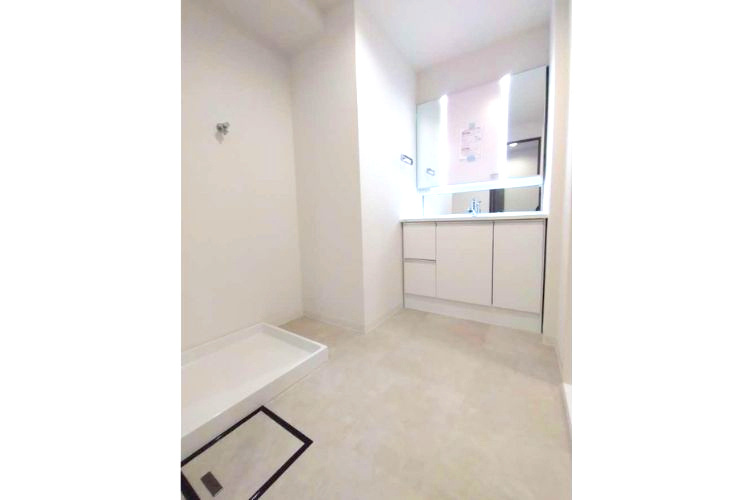 ダイアパレス八広花水木通りトリニティの独立洗面台