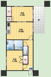 【間取り】 | メゾン　スガ