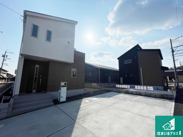 亀山市山下町　第1期　新築一戸建ての外観|現在建築中！落ち着いた街並みで新生活を始めることが出来そう！周辺の物件も併せてご紹介させて頂きます！