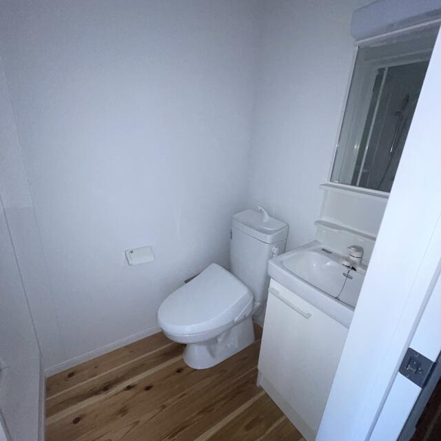 稲城市矢野口のアパートのトイレ