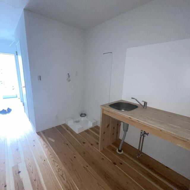 稲城市矢野口のアパートのキッチン