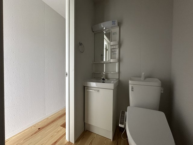 稲城市矢野口のアパートの洗面所