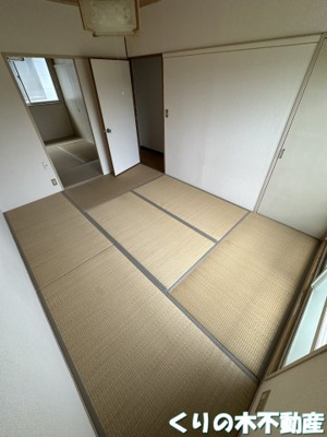 【和室】 | サンハイツ越智 | 明るい和室です