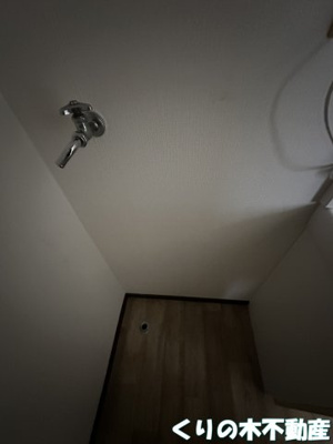 【設備】 | サンハイツ越智 | 室内洗濯機置き場です