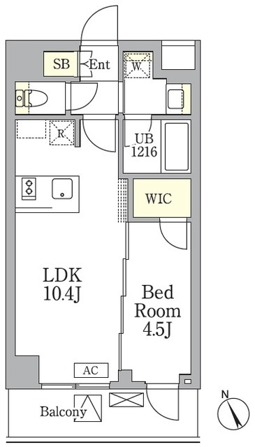 AIFLAT馬込の間取り