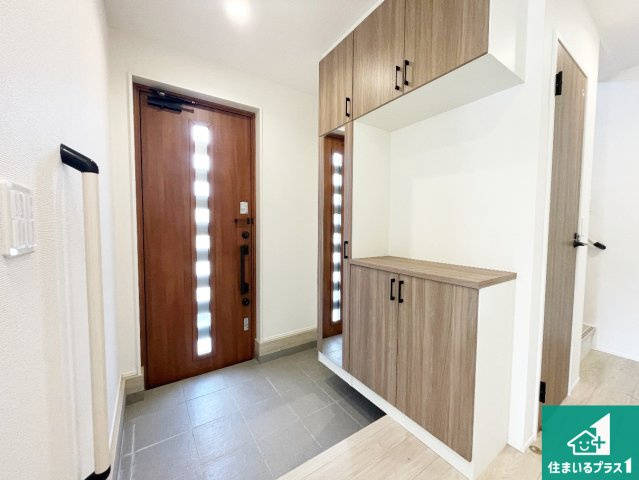 亀山市山下町　第1期　新築一戸建ての外観|周辺は落ち着いた街並みの住宅地！子育てがしやすい住環境です！まだ未完成ですが、現地でしかわからない事もございます。是非一度ご覧ください。