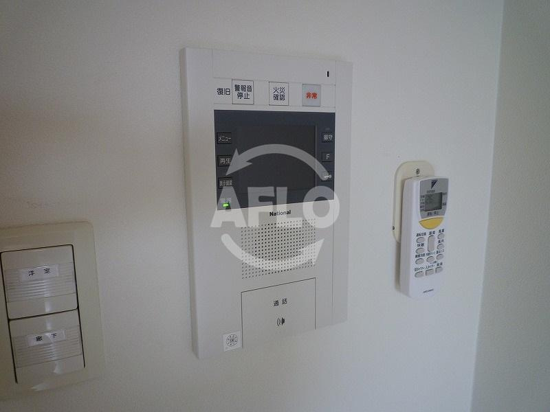 ルクレ難波のセキュリティ|CASSIA難波（カッシア難波）　ＴＶ付モニターホン