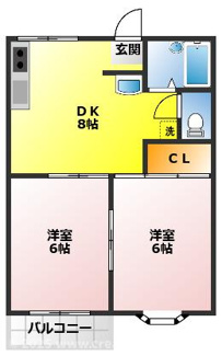 【間取り】 | ベルトリーＡ