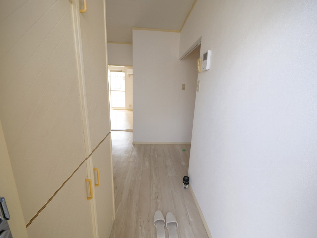 フェリス芳田Ａ棟の玄関|※写真は別の部屋のものです。