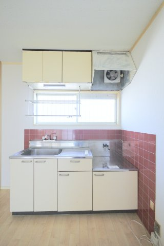 フェリス芳田Ａ棟のキッチン|※写真は別の部屋のものです。