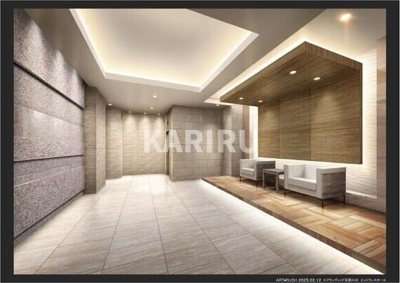 スプランディッド玉造DUEのロビー