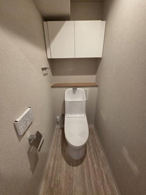 【トイレ】 | セレノ藤原台B棟 | トイレも新調しております。