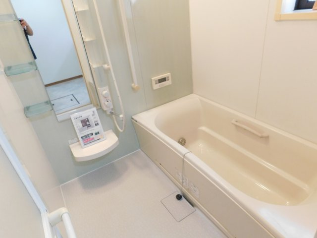 あま市七宝町川部折戸の中古一戸建の浴室|◇浴室◇　　追焚き給湯　（２０２５年１０月リフォーム済）