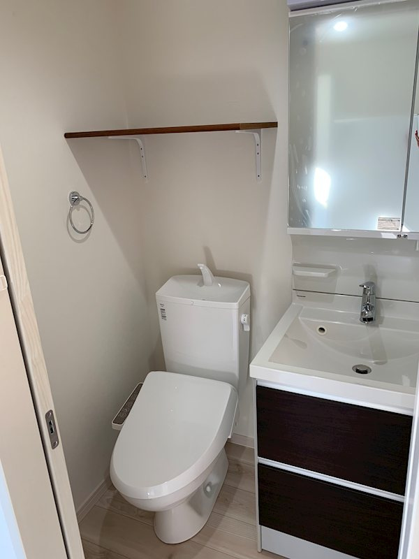 ハーミットクラブハウスレスペデザ戸塚のトイレ