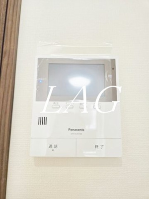 【セキュリティ】 | ＫＵＲＡＥ | モニター付きインターホンです。