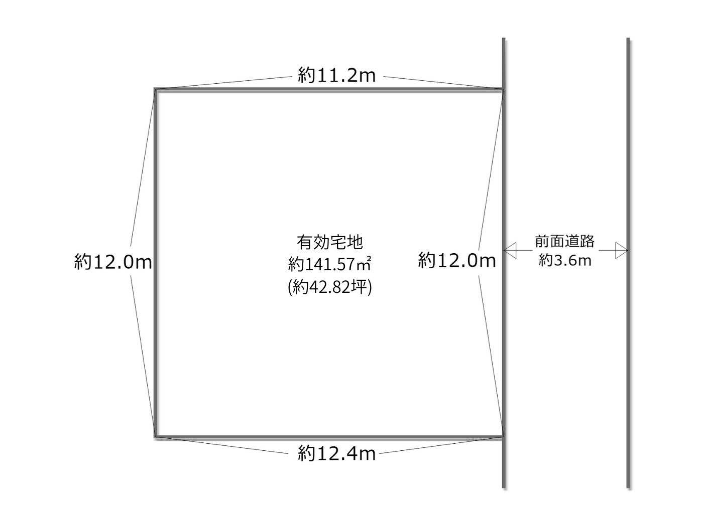 奈良県大和郡山市植槻町の土地図