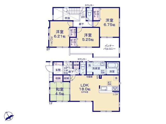 【間取り】の画像