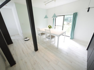 【居間・リビング】 | 長生郡白子町剃金　平家中古戸建 | 内装リフォーム済み令和3年9月1LDK平家 リビング約27帖システムキッチンユニットバス敷地約96坪