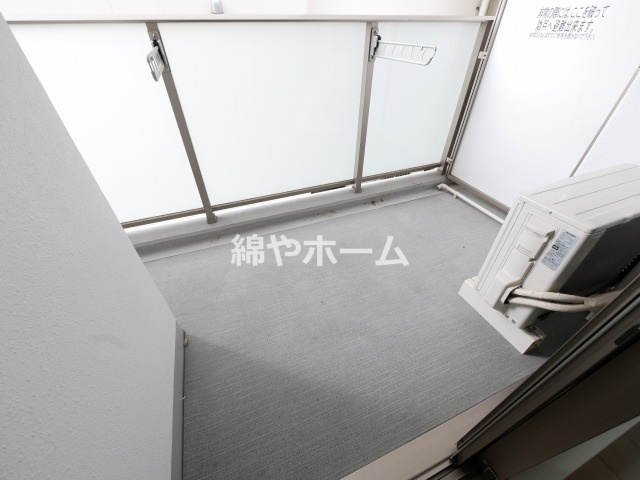 レオンコンフォート難波サウスゲートのバルコニー|落ち着いた時間を過ごせるバルコニーです