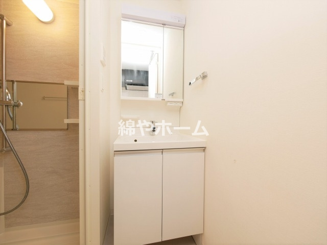 レオンコンフォート難波サウスゲートの洗面所|使いやすい洗面所です