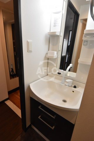 プレジオ都島本通の独立洗面台|プレジオ都島本通　独立洗面台