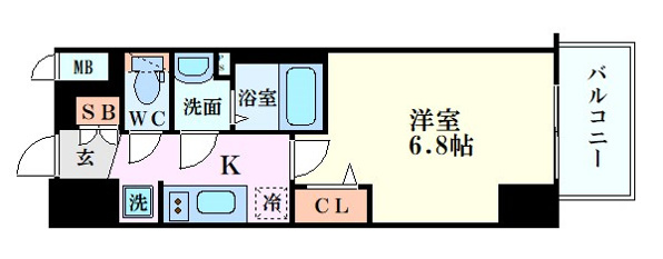 プレサンスOSAKA DOMECITYクロスティ