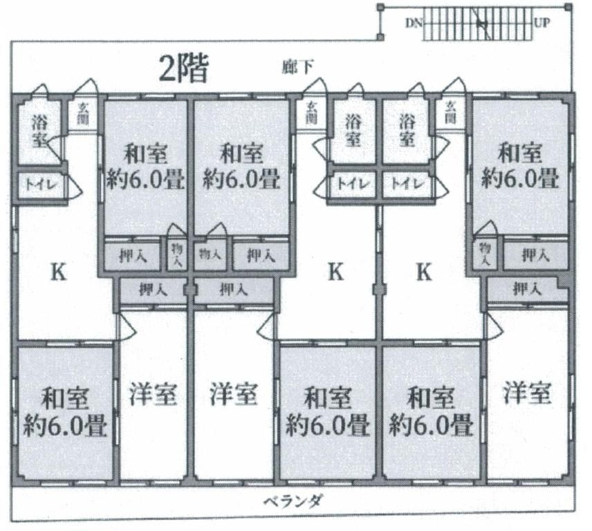 西牧ビルの間取り