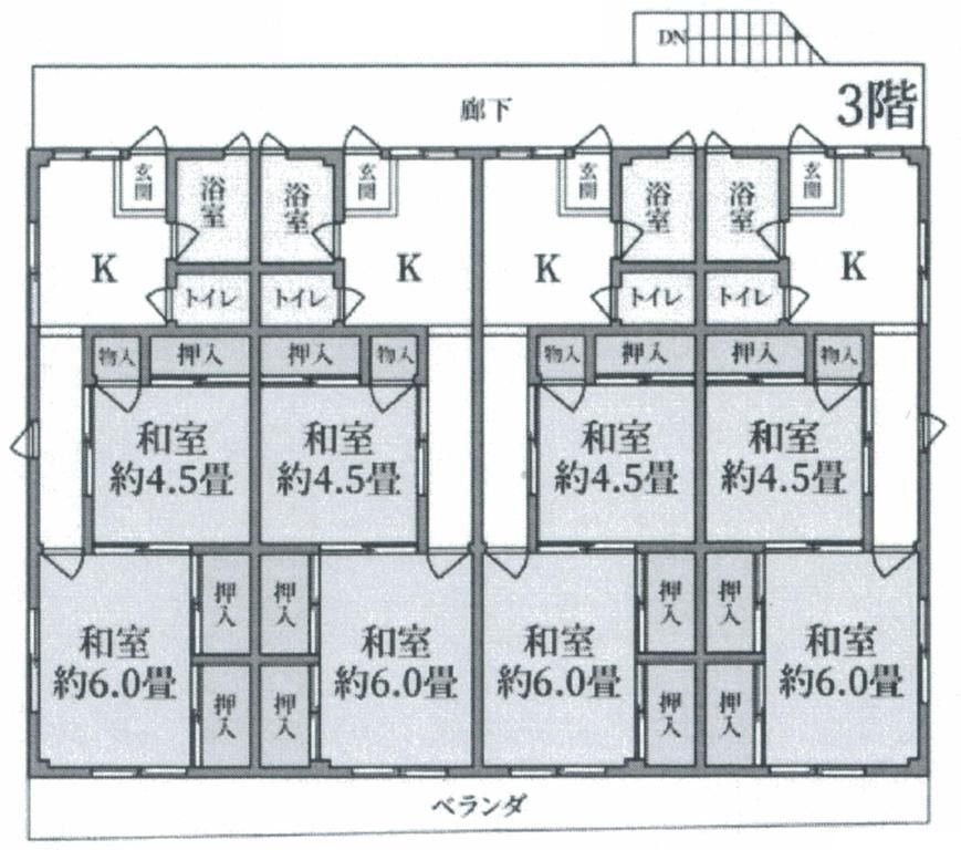 西牧ビルの間取り