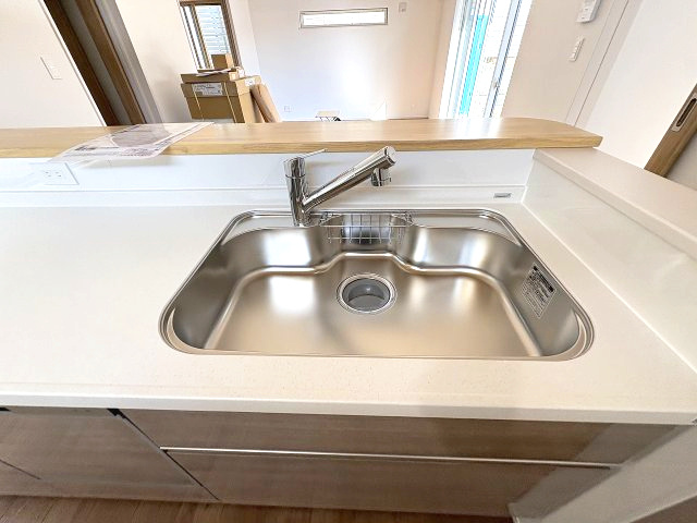 【キッチン】 | 大野城市第3緑ヶ丘4丁目　1号棟（全1棟）【仲介手数料無料・0円】 | 現地写真。