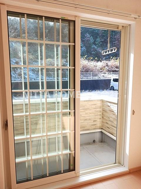 メゾン・城ノ下Ａのバルコニー|南向きの日当たり良好のお部屋です♪