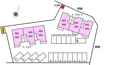 【駐車場】 | ラ・リヴィア